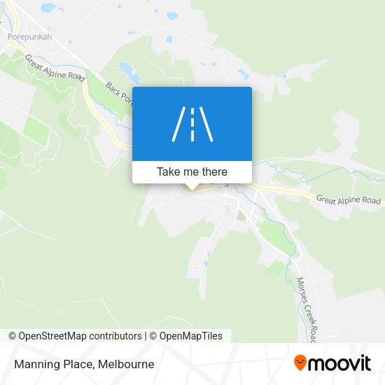 Manning Place map