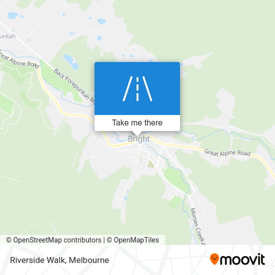 Riverside Walk map