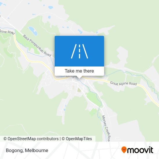 Bogong map