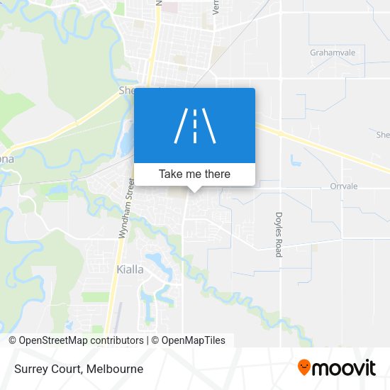 Surrey Court map