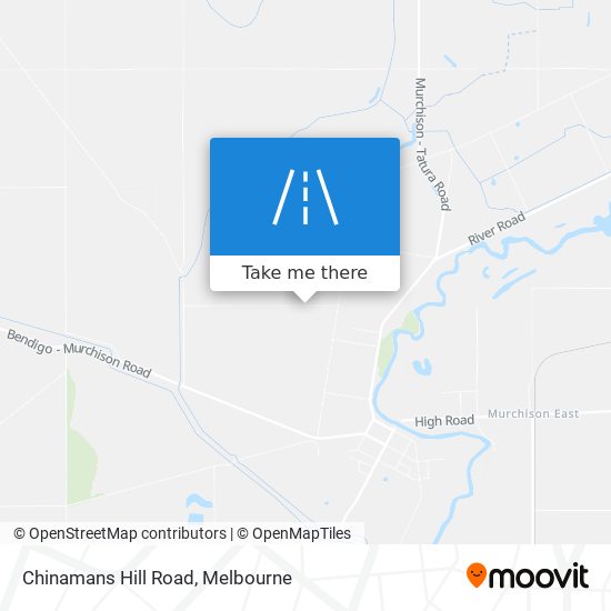 Chinamans Hill Road map