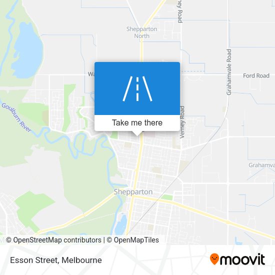 Esson Street map