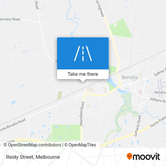 Reidy Street map