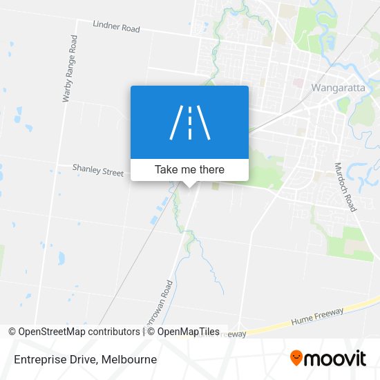 Entreprise Drive map