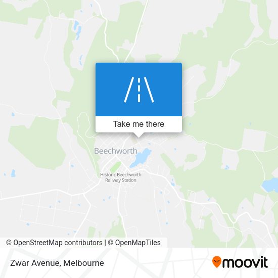Zwar Avenue map