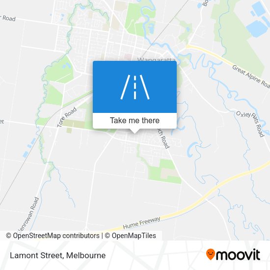 Lamont Street map
