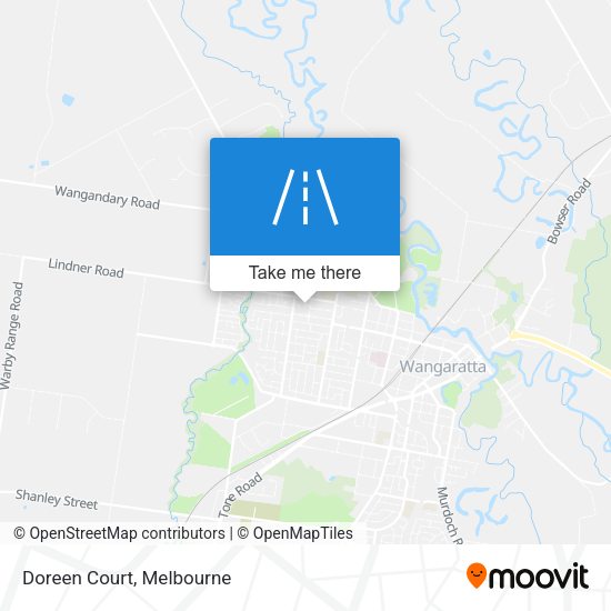 Doreen Court map