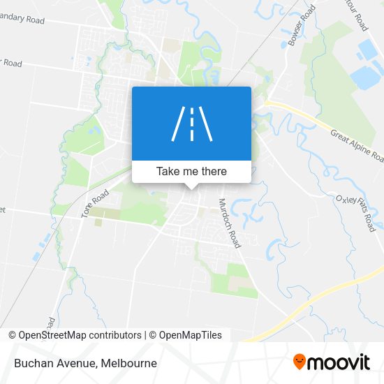 Buchan Avenue map