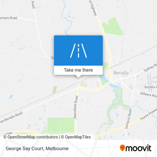 George Say Court map