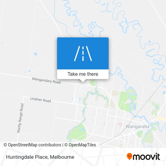 Huntingdale Place map