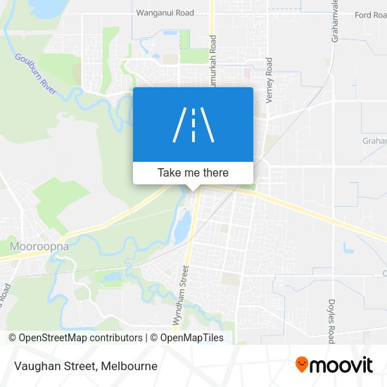 Vaughan Street map