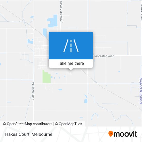 Hakea Court map
