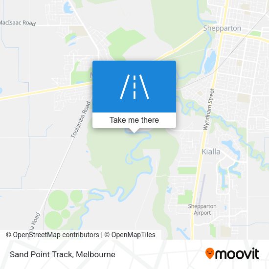 Sand Point Track map