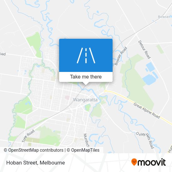 Hoban Street map