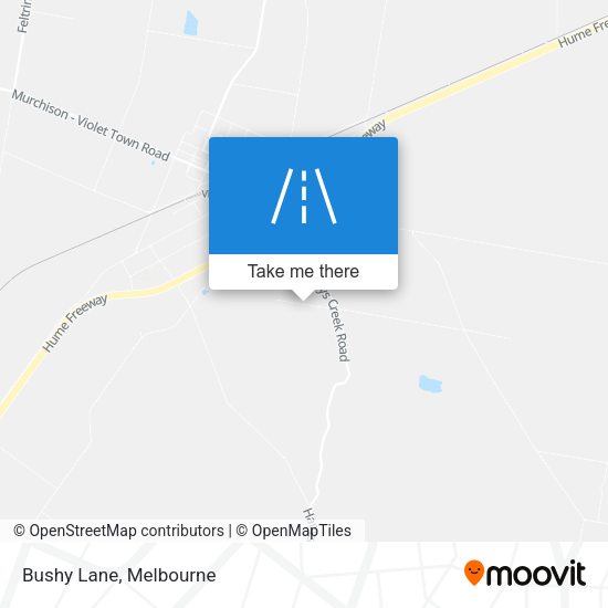 Bushy Lane map