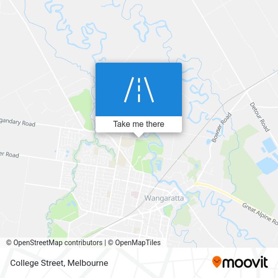 College Street map