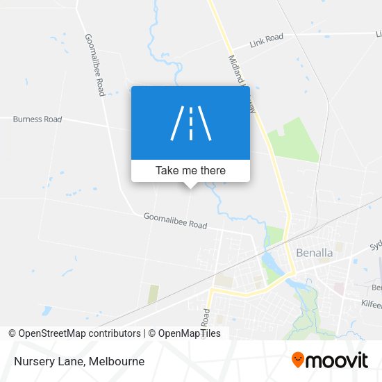 Nursery Lane map