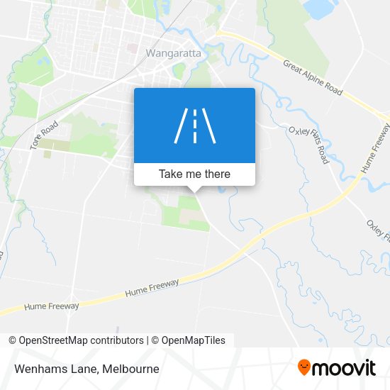 Wenhams Lane map