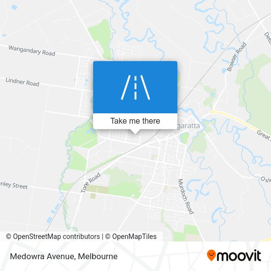 Medowra Avenue map