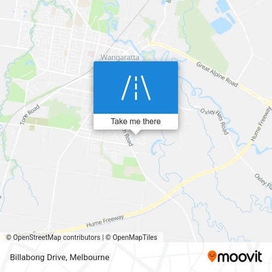 Billabong Drive map