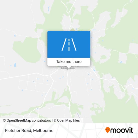 Fletcher Road map