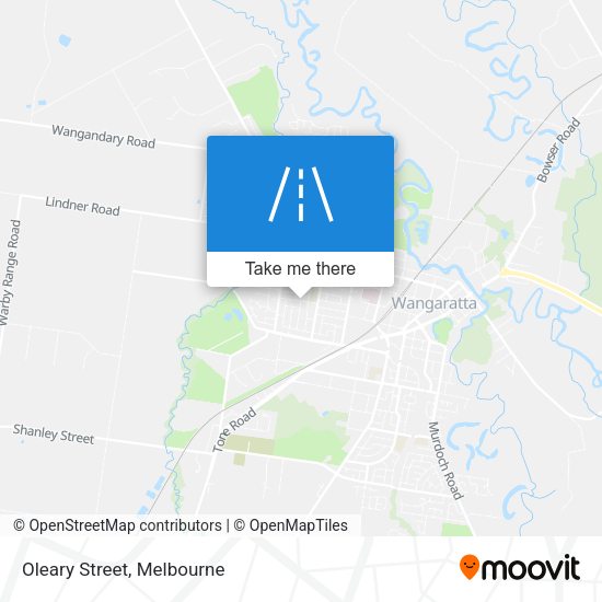 Oleary Street map