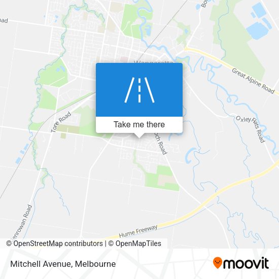 Mitchell Avenue map