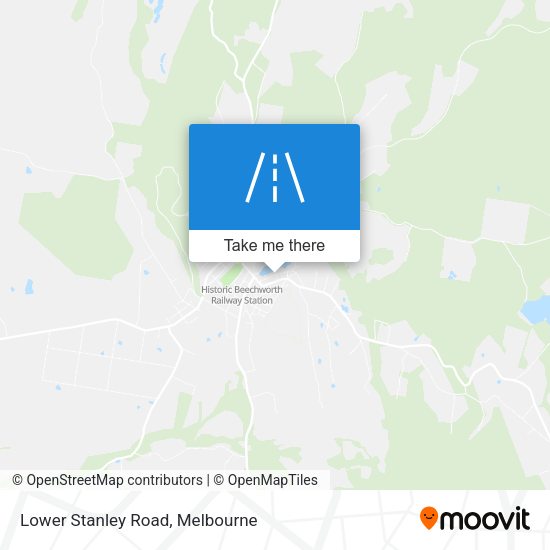 Lower Stanley Road map