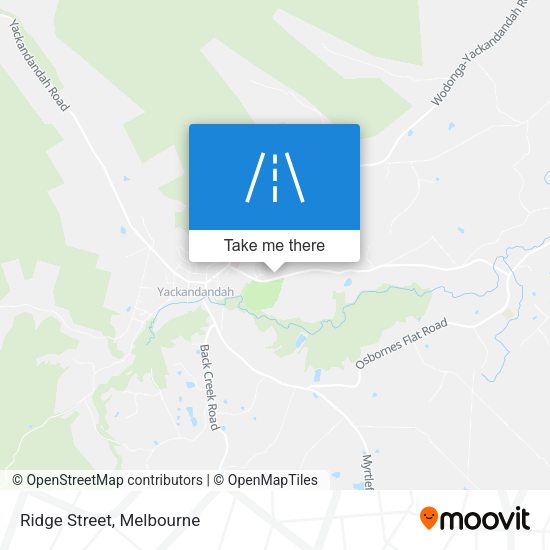Ridge Street map