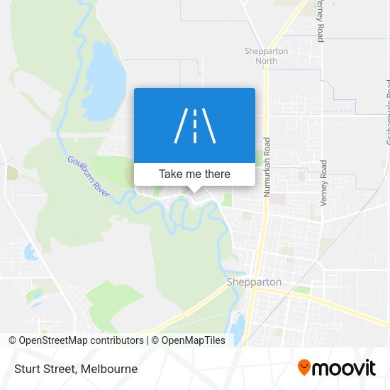Sturt Street map