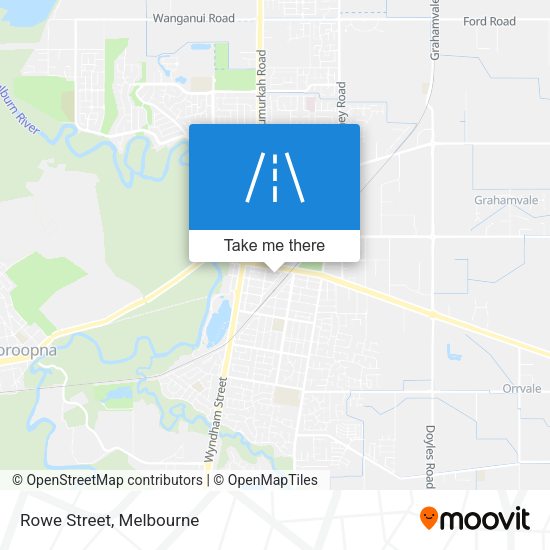 Rowe Street map