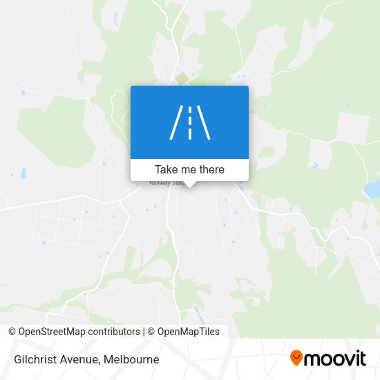 Gilchrist Avenue map