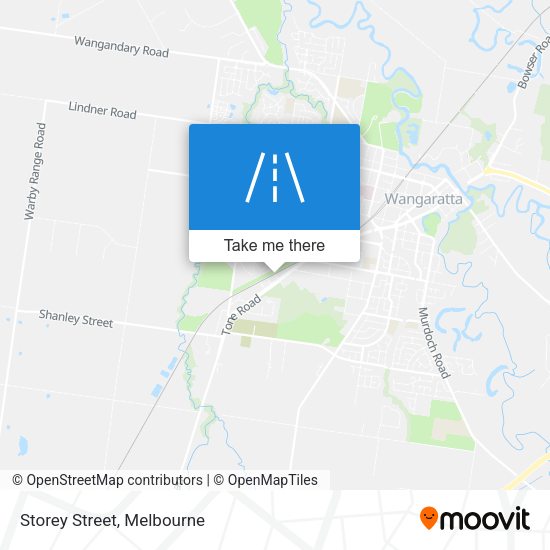 Storey Street map