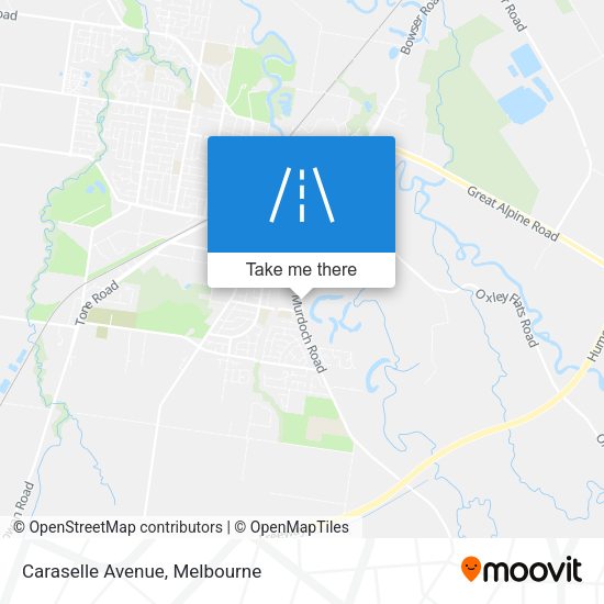 Caraselle Avenue map