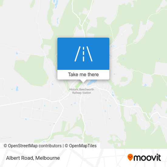 Albert Road map