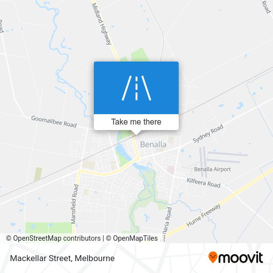 Mackellar Street map
