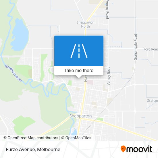 Furze Avenue map