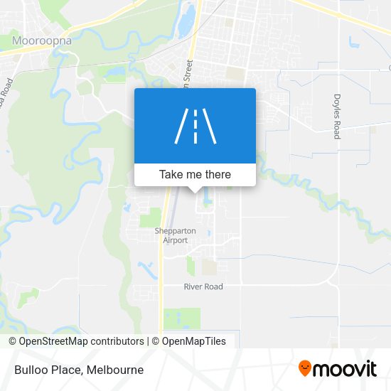 Bulloo Place map