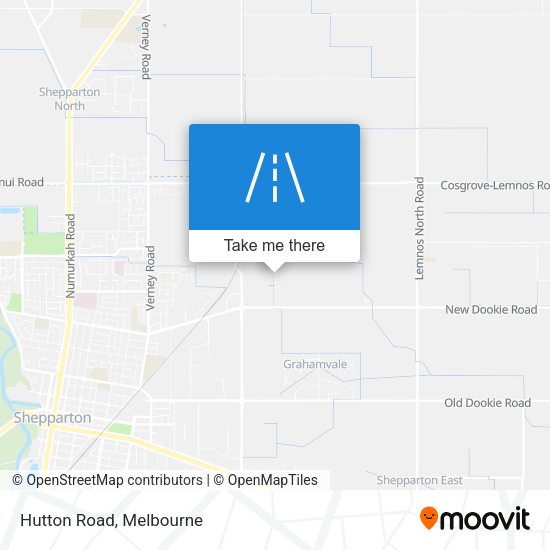 Hutton Road map