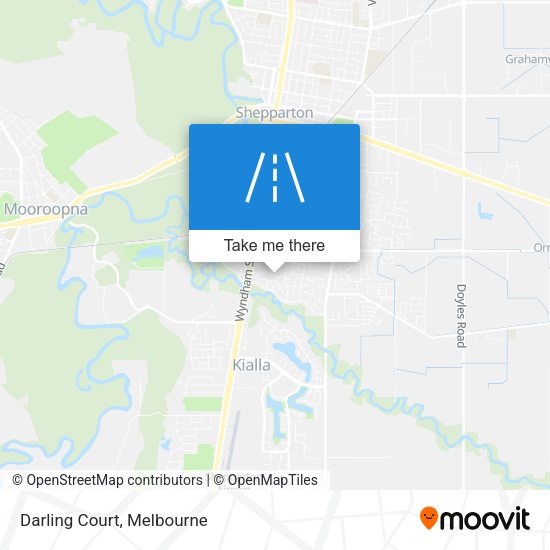 Darling Court map