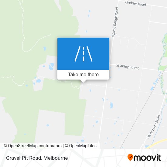 Gravel Pit Road map