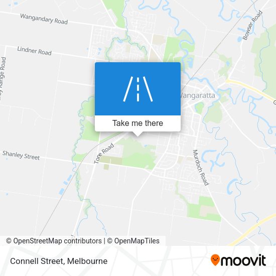 Connell Street map