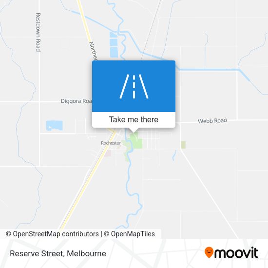 Reserve Street map