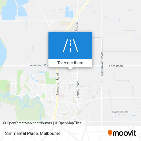 Simmental Place map