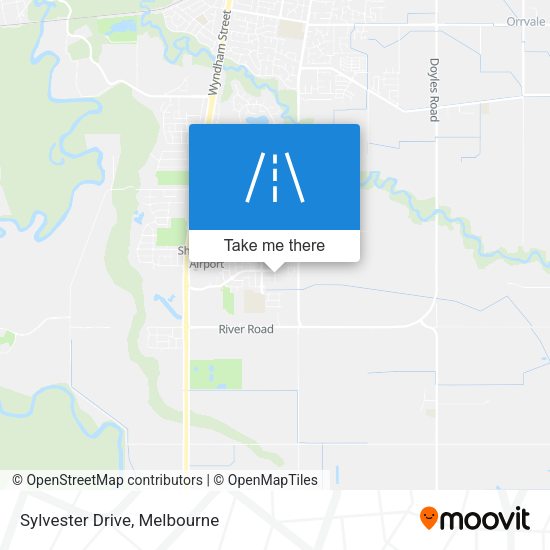 Sylvester Drive map