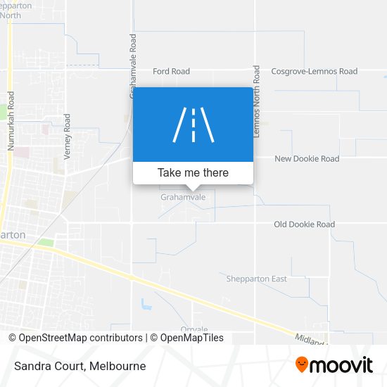 Sandra Court map