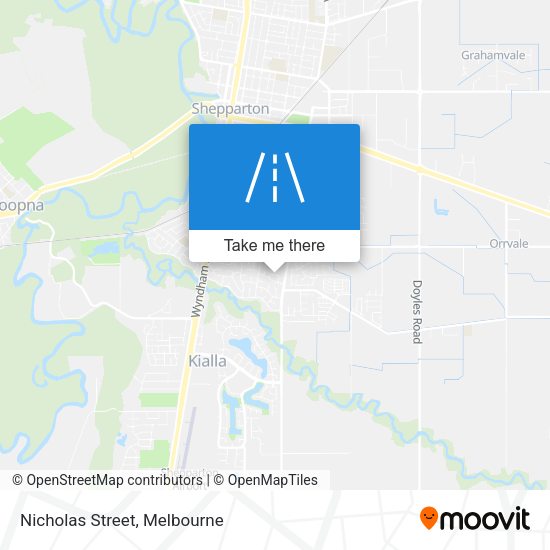 Nicholas Street map