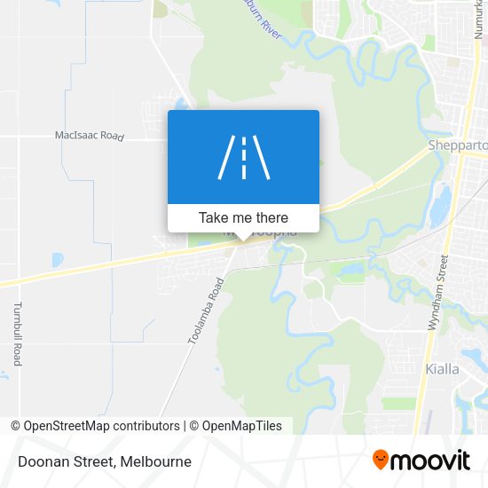 Doonan Street map