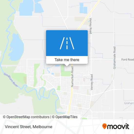 Vincent Street map