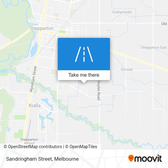 Sandringham Street map